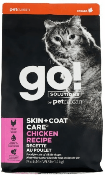 GO! Skin+Coat, для здоровья кожи и блеска шерсти, с курицей